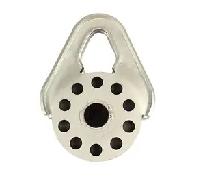 9T Alloy Steel Snatch Block With POM Wheel rope pulley