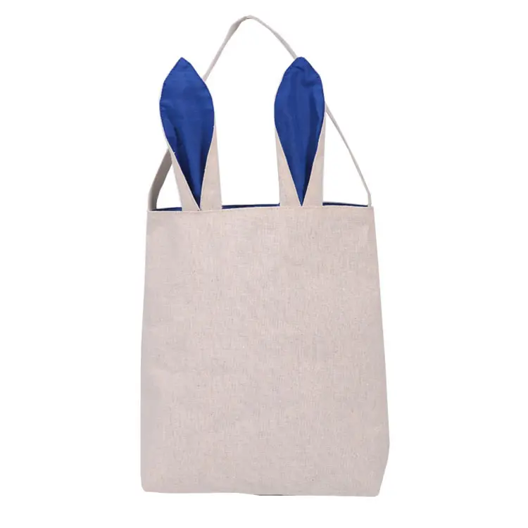 wholesale hot sale easter bag easter basket gift bag 10 designs jute kids easter bunny bag