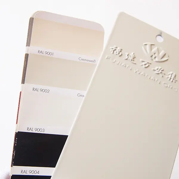 High Gloss RAL 9002 white epoxy polyester Satin Powder Coating