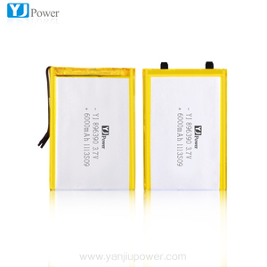 Alta tasa de <span class=keywords><strong>3</strong></span>,7 V 6000 mAh 896390 batería de Lipo - Product Image 3
