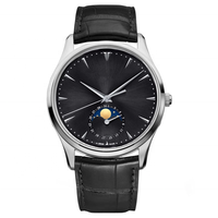 Montres personnalisées en acier inoxydable avec phase de lune Montres étanches à mouvement japonais Montres à quartz pour hommes