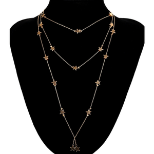 Collana con Catena a Stella in Rame all'Ingrosso per Ragazze - Product Image 1