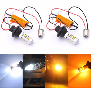 1156 BAU15S Ba15s T20 7440 42SMD 3156 LED Switchback <strong>Light</strong> Canbus Auto DRL <strong>Running</strong> <strong>Light</strong> Parking Bulbs Turn signal <strong>Light</strong> - Product Image 6