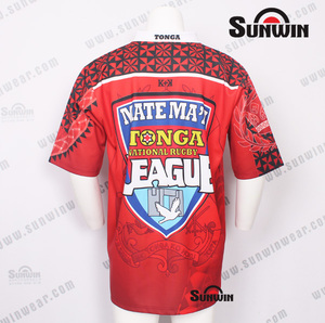 Squadra professionale di Rugby uniforme per gli uomini 100% poliestere progettato su misura camicie e maglie di pura qualità utilizzato solo - Product Image 3