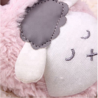 Chaussures de bébé fille et garçon en peluche à semelle souple chaussures pré-marcheur en velours corail dessin animé bébé