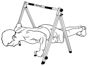Portable Cheval de Bataille Inversé Pull-ups Pull Up Bar Stand - Product Image 2