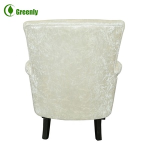 European Style Solid Wood High <strong>Back</strong> <strong>Wing</strong> <strong>Chair</strong> for Bedroom Furniture - Product Image 6