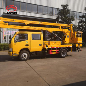 Chine célèbre marque bas prix Dongfeng manlift et flèche télescopique <span class=keywords><strong>15M</strong></span> 18M 24M 28M ascenseurs seau plate-forme aérienne <span class=keywords><strong>camion</strong></span> - Product Image 5
