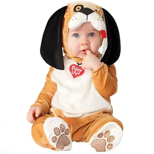 Cheap price for good quality baby puppy costume/dog halloween baby costume kids