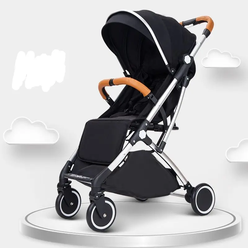 Real Fabricage Goedkope Baby Kinderwagen Trolley Licht Gewicht Beste Kinderwagen