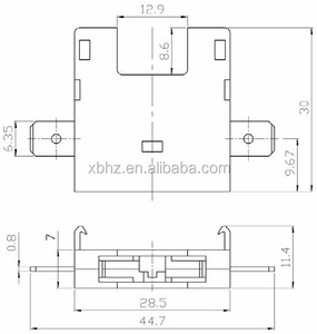 Auto Standard Medio Fuse Holder + Auto Barca Camion ATC ATO Lama Fusibile
