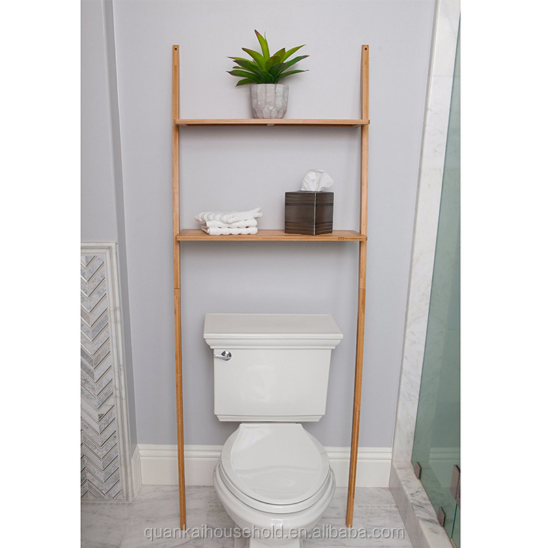 Органайзер для ванной комнаты, туалет, ванная комната, Space Saver Bamboo 2 ярусная полка водонепроницаемый свободностоящая ванная комната полки современный