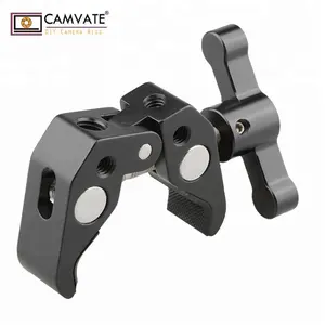 Heavy duty diy c clamp camera camcorder tripod clamp mount