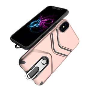 Échantillon gratuit Rouge Téléphone Cas Dur Béquille <span class=keywords><strong>Couverture</strong></span> <span class=keywords><strong>Mobile</strong></span> Pour Iphone X/8/7/6 S - Product Image 3