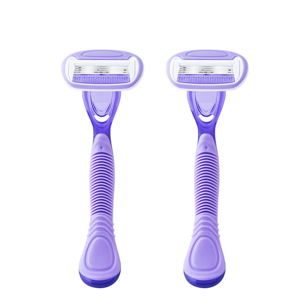 2 шт./набор, женские одноразовые бритвы из нержавеющей стали