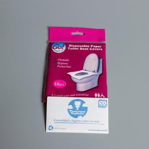 Housse <span class=keywords><strong>de</strong></span> siège <span class=keywords><strong>de</strong></span> toilette, petit paquet jetable <span class=keywords><strong>de</strong></span> 100 pièces, pour voyage - Product Image 3