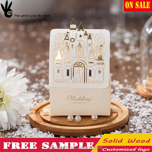 De calidad Superior al por mayor caja de embalaje del regalo del favor del caramelo de la boda invitación rematic - Product Image 1