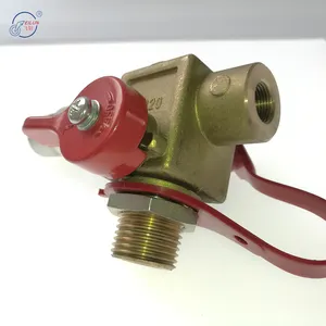 Produttore di gas ad alta pressione manuale di controllo cng valvola della bombola