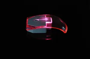 Oempromo Luminous Lights 2.4G Computer Transparent Wireless Mouse