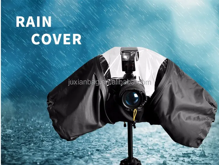 Photographic Equipment New Camera Rain Cover Coat Bag Protector Rainproof Waterproof Against Dust for Canon Nikon DSLR SLR