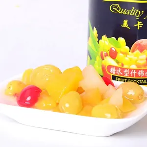 Sakado — boîte pour cocktail de fruits en conserve, boite de fruits mixtes, seringue légère, en LS