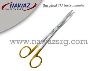 Tijera Lexer Premium personalizada de alta calidad TC recto 16cm instrumentos quirúrgicos de carburo de tungsteno de acero inoxidable - Product Image 2