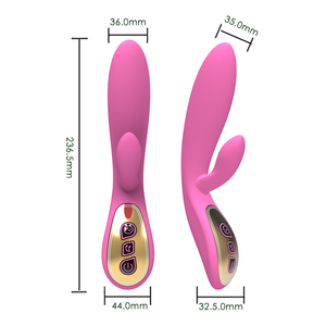 Y.Love USB ricarica Silicone vibratore G-Spot coniglio vibratore Dildo vibratore per adulti giocattolo per clitoride stimolazione giocattolo del sesso per Wome