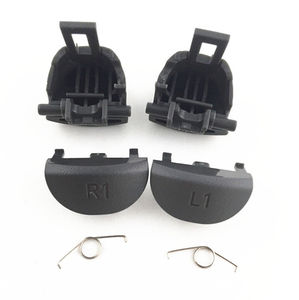 Botões de gatilho e mola para ps4, substituições para ps4 pro <span class=keywords><strong>controller</strong></span> <span class=keywords><strong>l2</strong></span> <span class=keywords><strong>r2</strong></span> <span class=keywords><strong>l1</strong></span> <span class=keywords><strong>r1</strong></span>, ps4 pro jds 040 jdm 040 - Product Image 1