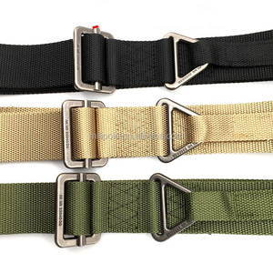 حزام تدريب رجالي من القماش، حزام أمان رياضي تكتيكي، حزام سريع الفتح بإبزيم أوتوماتيكي، حزام للصيد والتنزه والرياضة - Product Image 2