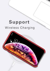 De silicona teléfono caso de buena calidad para <span class=keywords><strong>iPhone</strong></span> X <span class=keywords><strong>XS</strong></span> X líquido del caso Original para la caja del teléfono de la manzana - Product Image 4