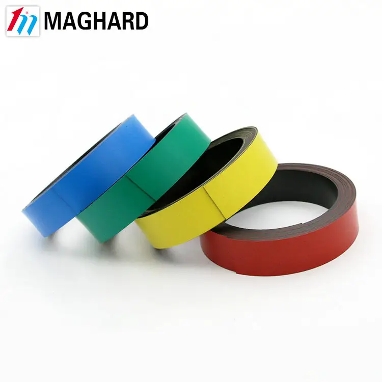 Flexible Rubber Coated Color Elevator Magnetic Strip