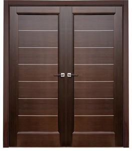 Diseño personalizado de caoba Prehung madera puertas - Product Image 2