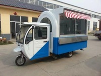 Meilleures ventes Tricycle électrique mobile Food Van Kiosk Chariot de fast-food moto à vendre aux États-Unis