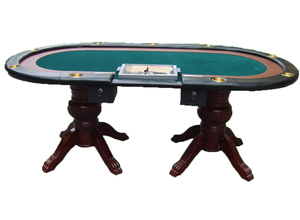 Luxury Portable <strong>Poker</strong> <strong>Table</strong> With Wood Leg - Product Image 4