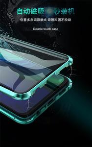360 di Copertura Completa di Adsorbimento Magnetico In Vetro Temperato Cassa Del Telefono Mobile per <span class=keywords><strong>OPPO</strong></span> <span class=keywords><strong>Reno</strong></span> - Product Image 5