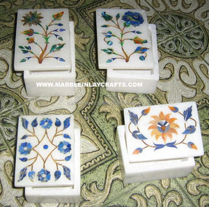 Caja de mármol blanco - Product Image 1