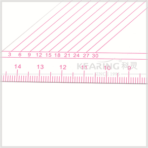 Học sinh lớp Đặt Vuông Vị Lãnh Đạo để Pattern Làm, thợ may, sinh viên Linh Hoạt Chấm Điểm Tam Giác - Product Image 3