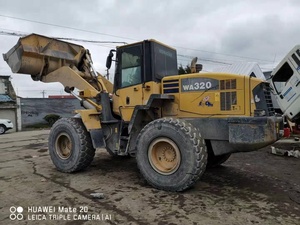 Pala cargadora de ruedas de 3 toneladas usada Komatsu, cargadora de maquinaria de movimiento de tierras de segunda mano - Product Image 2