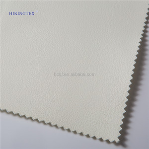 Clásica al por mayor litche blanco grano cuero rexine para sofá - Product Image 4