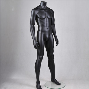 Giá Rẻ Đầy Đủ Cơ Thể Tóm Tắt Bóng Màu Đen Nam Mannequin Nam Người Lùn Dummy Đối Với Bán - Product Image 3