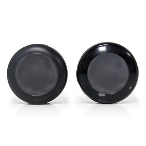 Đen Rỗng Mỹ Phẩm Container Single Pan 26 MM Lỗ Vòng Trang Điểm Bán Buôn Tùy Chỉnh <span class=keywords><strong>Eyeshadow</strong></span> Palette Bao Bì Trường Hợp - Product Image 2