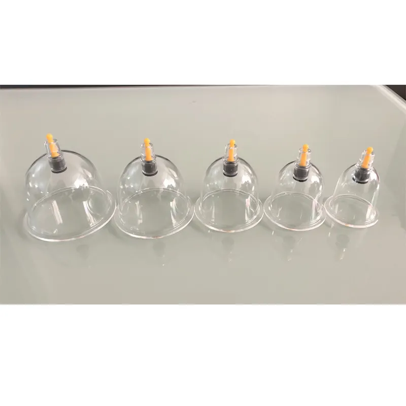 Chinese vacuum single suction hijama cupping cups disposable vacuum therapy wholesale cupping hijama cups set