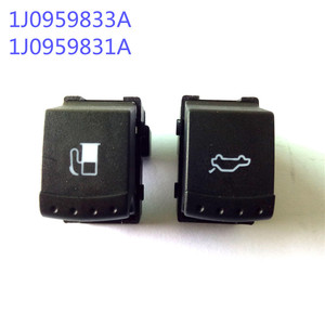 باب غاز الوقود + مفتاح زر تحرير الجذع OEM 1J0959833A 1J0959831A - Product Image 2
