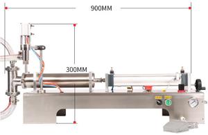 Máquina Llenadora de Líquidos Semiautomática de un Solo Cabezal Bropac DYF para Miel, Vinagre, Agua y Jugo de Frutas - Product Image 2