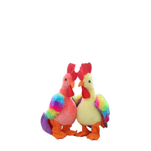 Offre Spéciale jouet en peluche coq en peluche coloré électrique de conception intéressante pour chanter et danser - Product Image 3