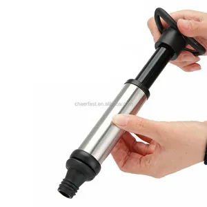 Custom Vacuum Black Bottle Sealer Stopper Wieder verwendbare Vakuums topfen Praktische Wein versiegelung mit 2 Vakuums topfen