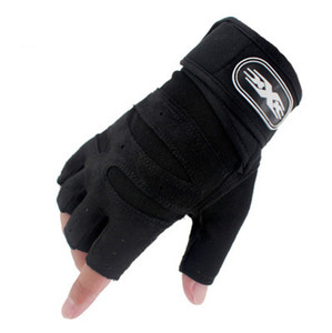 Mitaines de cyclisme antidérapantes à enfilement de la moitié des doigts, protection en Gel, pour cyclisme, moto et vélo de <span class=keywords><strong>route</strong></span>, vtt, hommes - Product Image 3