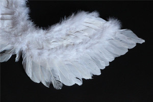 Piccole <span class=keywords><strong>Ali</strong></span> d'<span class=keywords><strong>Angelo</strong></span> in Piume d'Oca Bianche <span class=keywords><strong>per</strong></span> Forniture <span class=keywords><strong>per</strong></span> Feste <span class=keywords><strong>per</strong></span> Bambini in Cina - Product Image 3