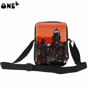 ONE2-Bolso de hombro de cuerpo cruzado personalizado, mochila de alta calidad con bolsillo para teléfono