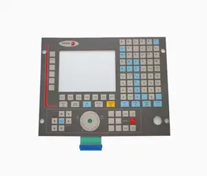 custom waterproof membrane switch membrane panel numeric keypad lcd